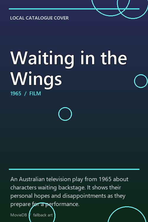 Waiting in the Wings poster