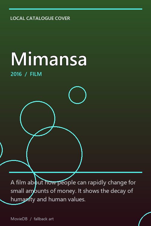 Mimansa poster