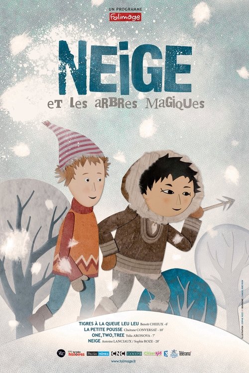 Neige et les arbres magiques poster
