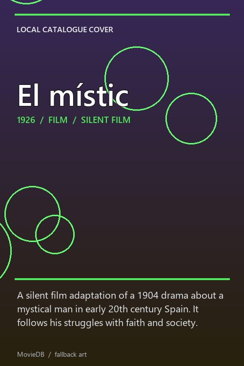 El místic poster