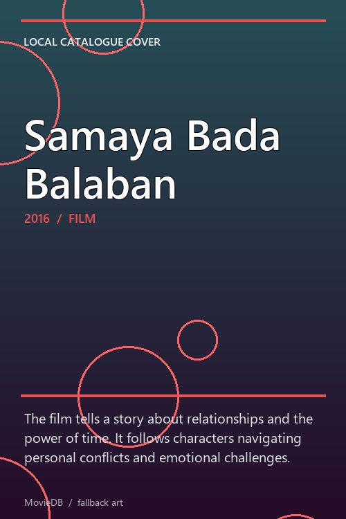 Samaya Bada Balaban poster
