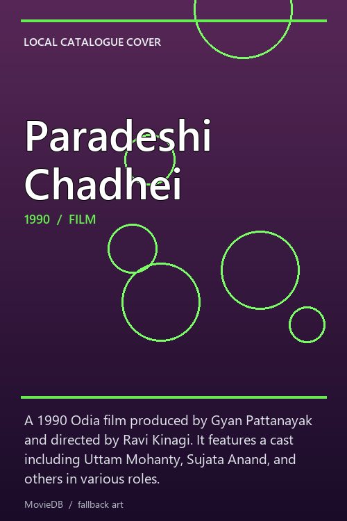 Paradeshi Chadhei poster