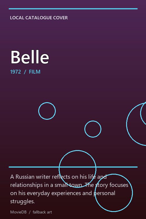 Belle poster