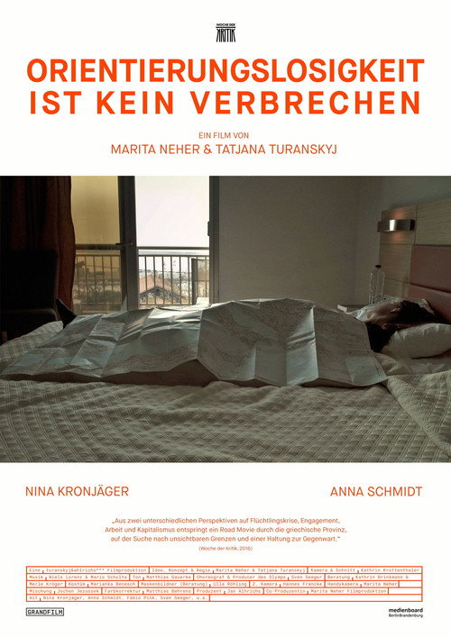 Disorientation Is Not a Crime poster