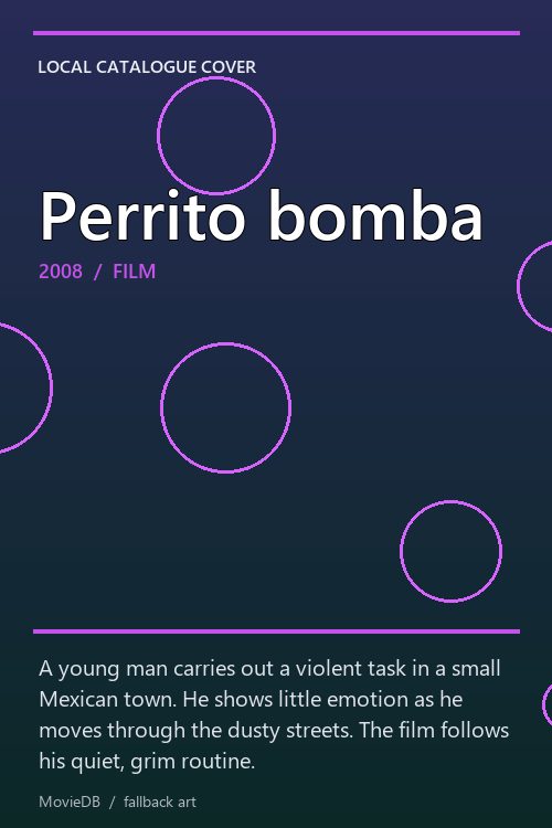Perrito bomba poster