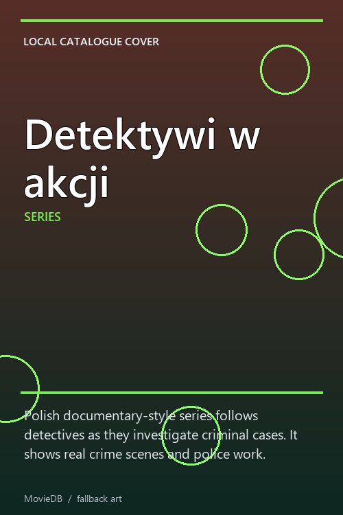 Detektywi w akcji poster