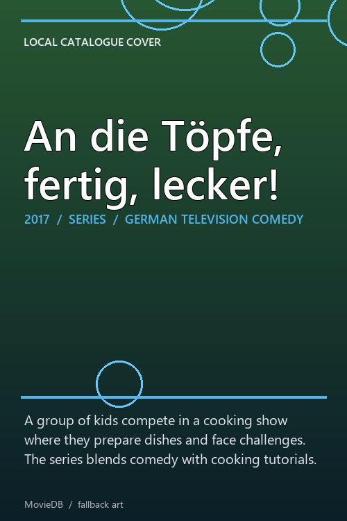 An die Töpfe, fertig, lecker! poster