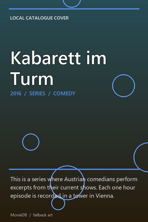 Kabarett im Turm poster