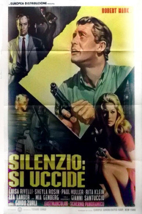 Silenzio: si uccide poster