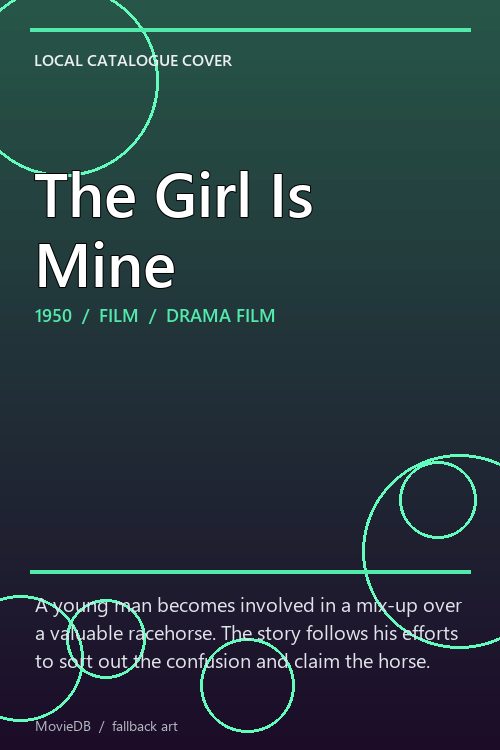 The Girl Is Mine poster