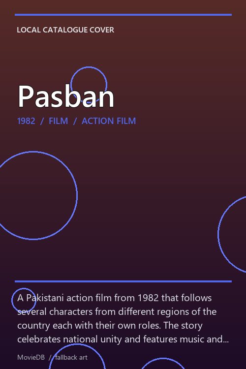 Pasban poster