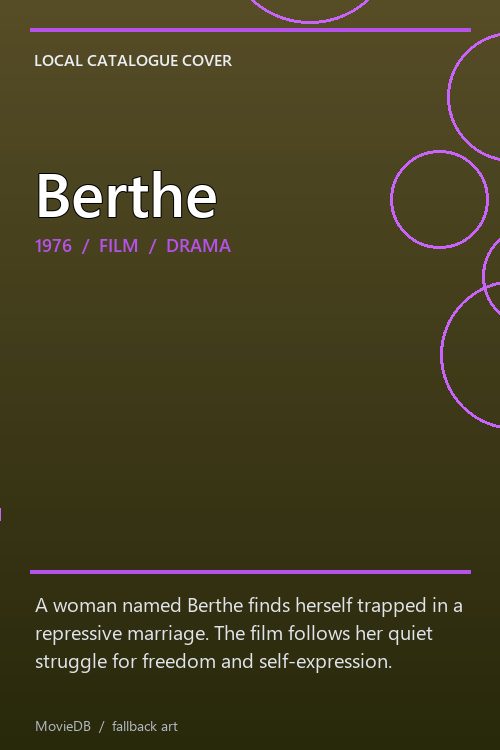 Berthe poster
