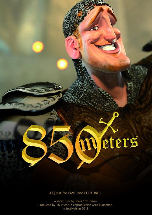 850 meters poster