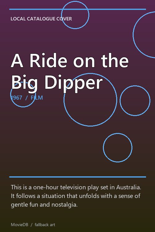 A Ride on the Big Dipper poster