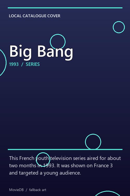 Big Bang poster