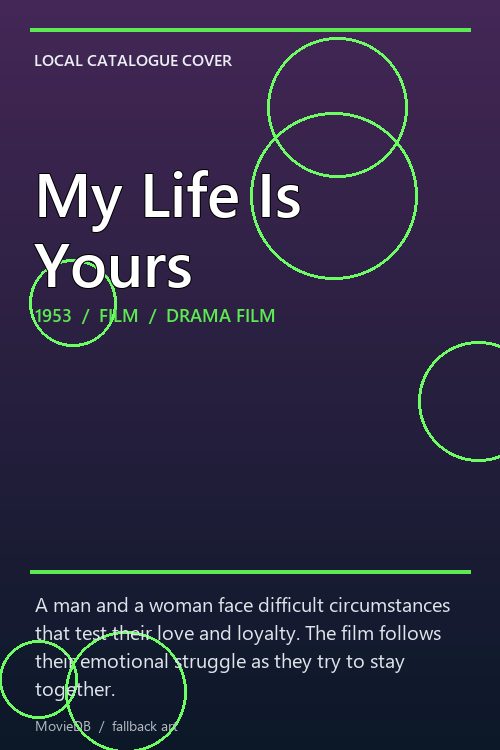 My Life Is Yours poster