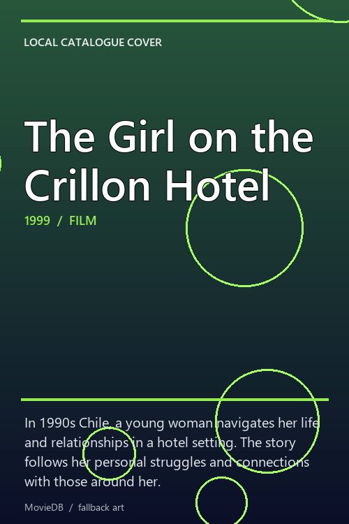 The Girl on the Crillon Hotel poster