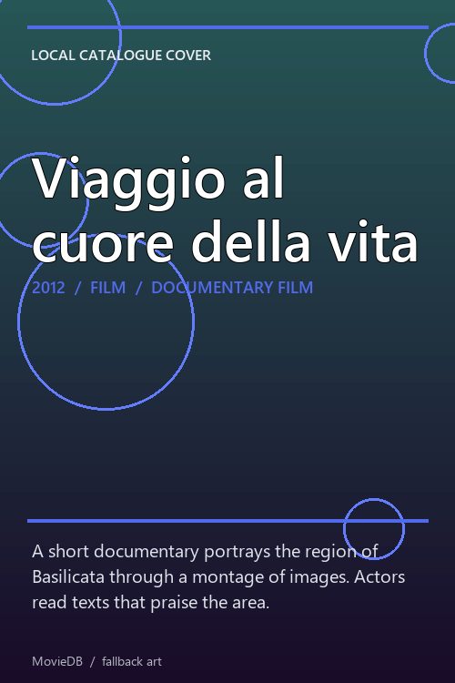 Viaggio al cuore della vita poster