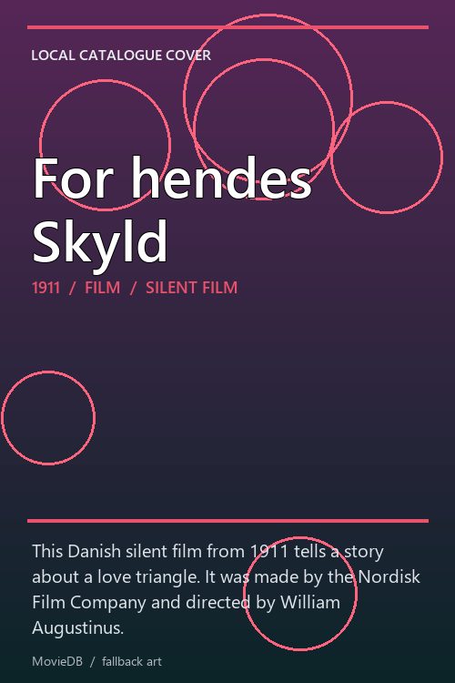 For hendes Skyld poster