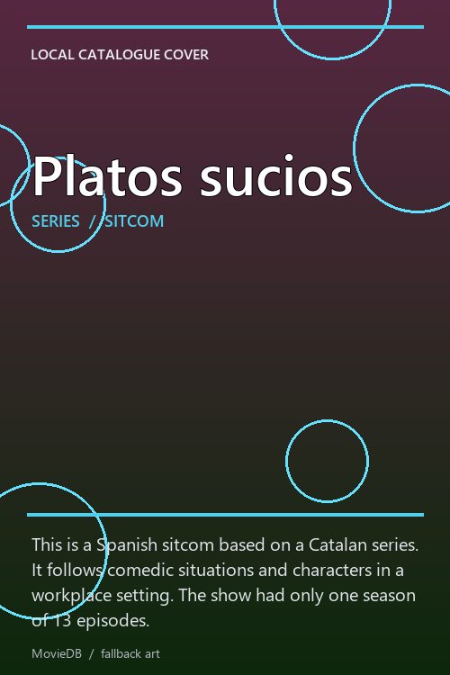 Platos sucios poster