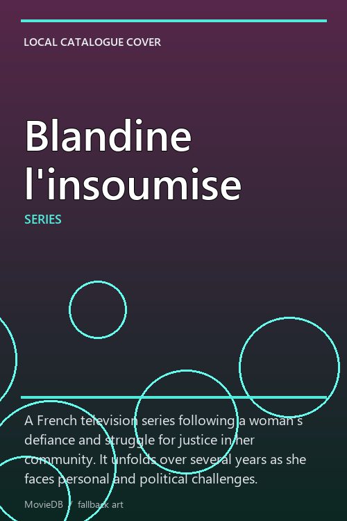 Blandine l'insoumise poster