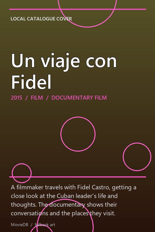 Un viaje con Fidel poster