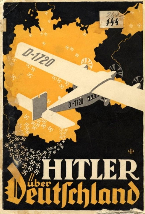 Hitler über Deutschland poster