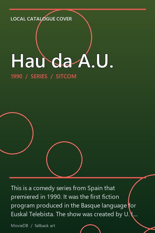 Hau da A.U. poster