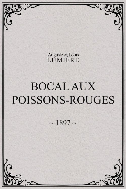 Bocal aux poissons-rouges poster