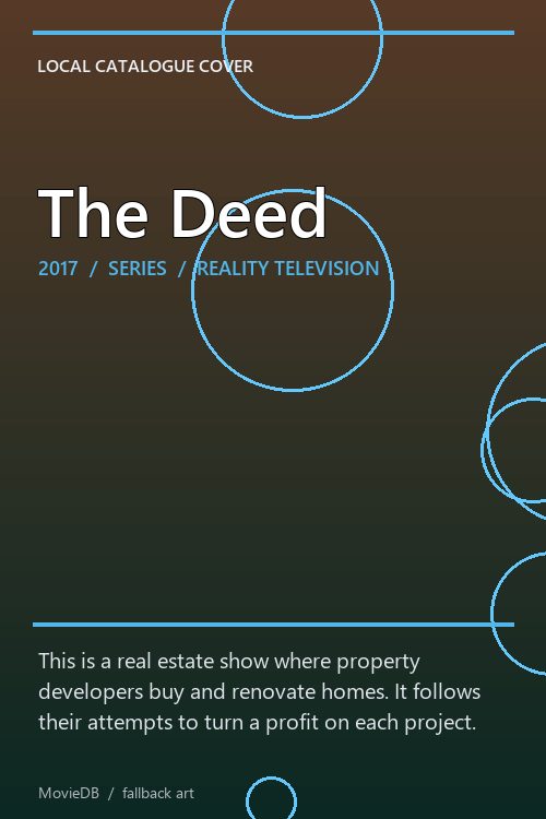 The Deed poster