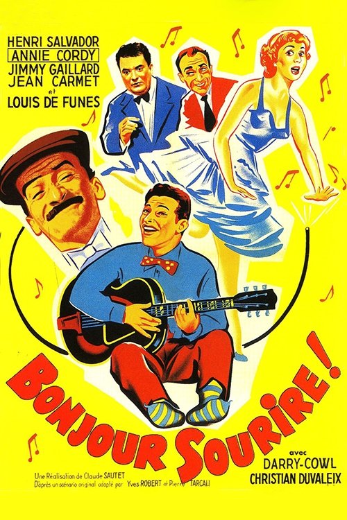 Bonjour sourire poster
