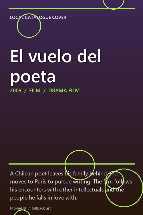 El vuelo del poeta poster