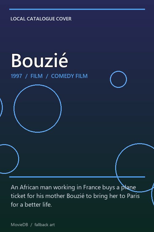 Bouzié poster