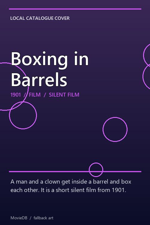 Boxing in Barrels poster