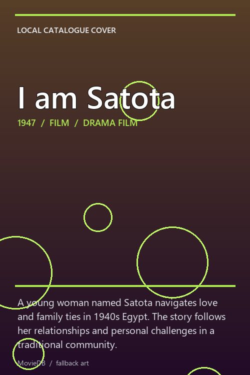 I am Satota poster