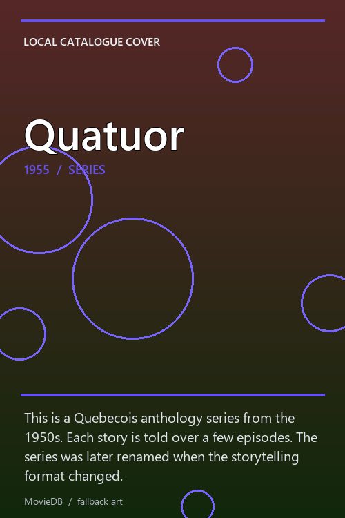 Quatuor poster