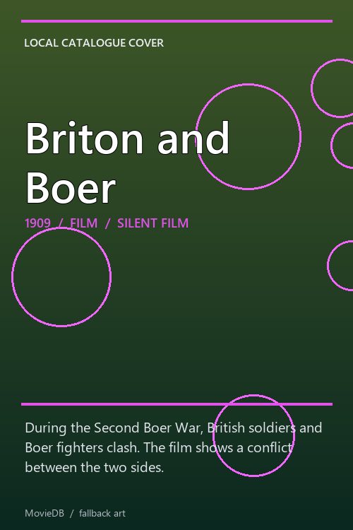 Briton and Boer poster