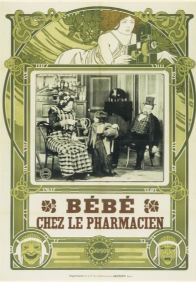 Bébé chez le pharmacien poster