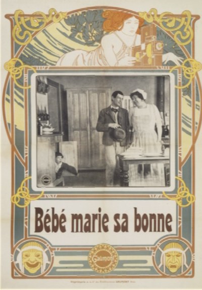 Bébé marie sa bonne poster