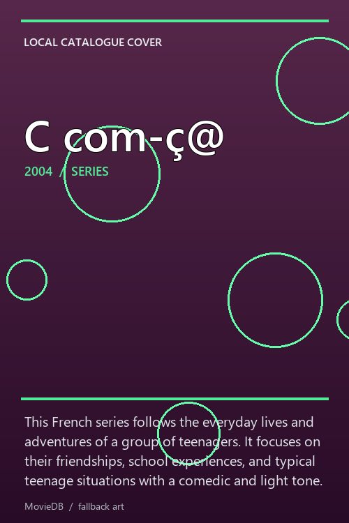 C com-ç@ poster