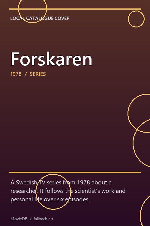 Forskaren poster