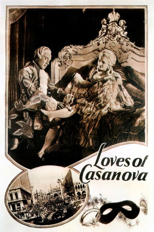 The Loves of Casanova poster