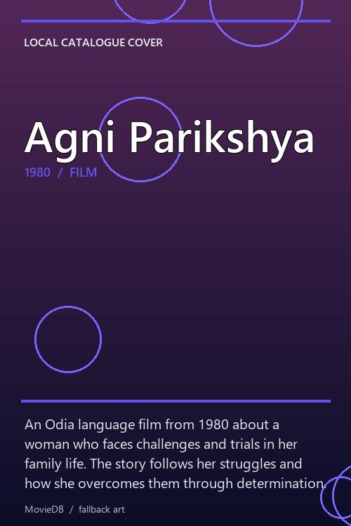 Agni Parikshya poster
