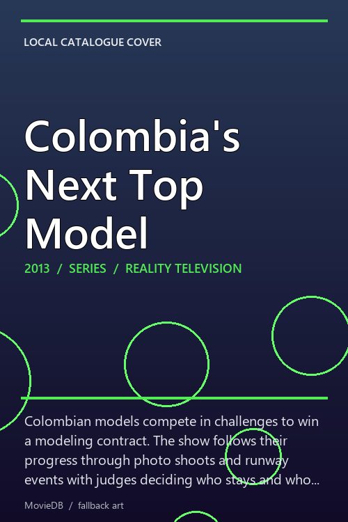 Colombia's Next Top Model poster