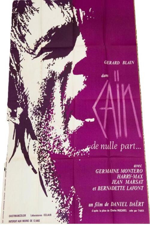 Cain de nulle part poster