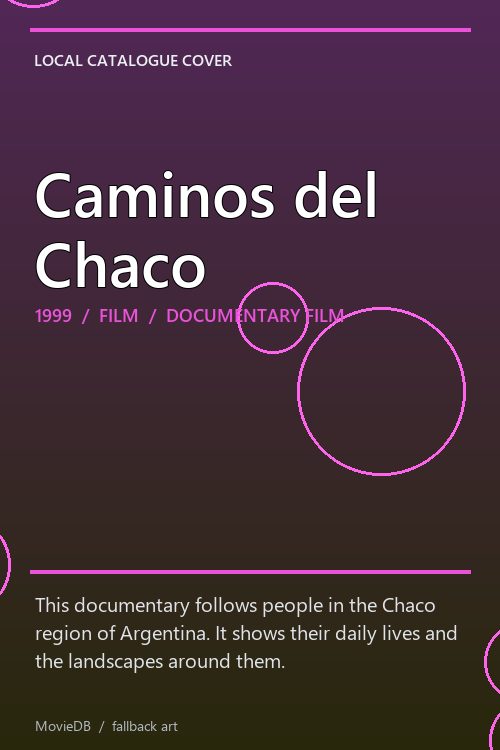 Caminos del Chaco poster
