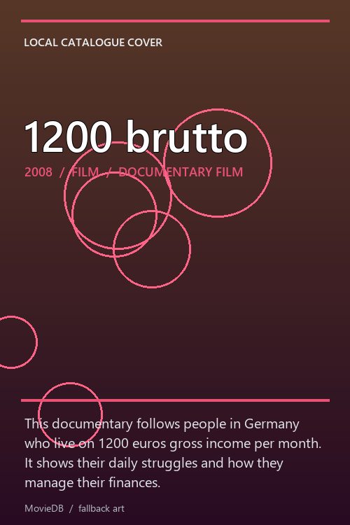 1200 brutto poster