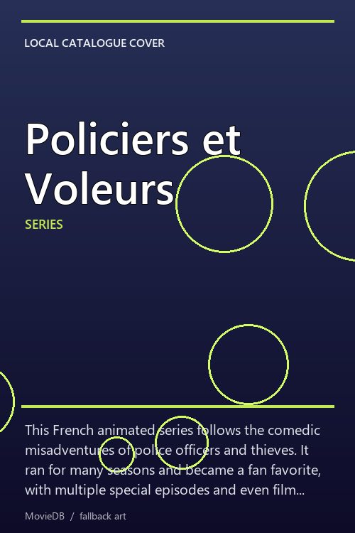 Policiers et Voleurs poster