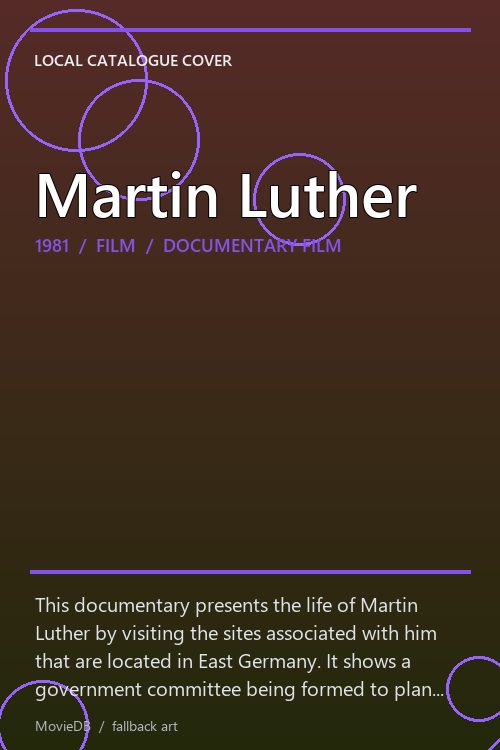Martin Luther poster