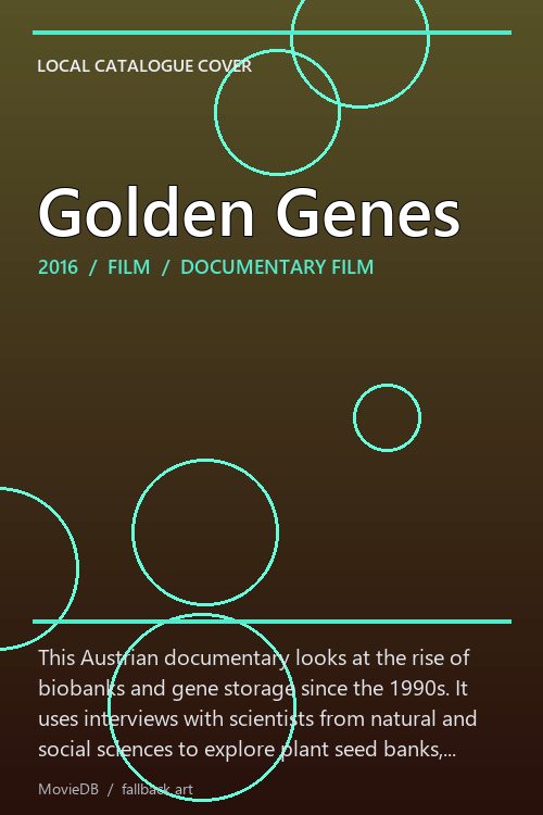 Golden Genes poster